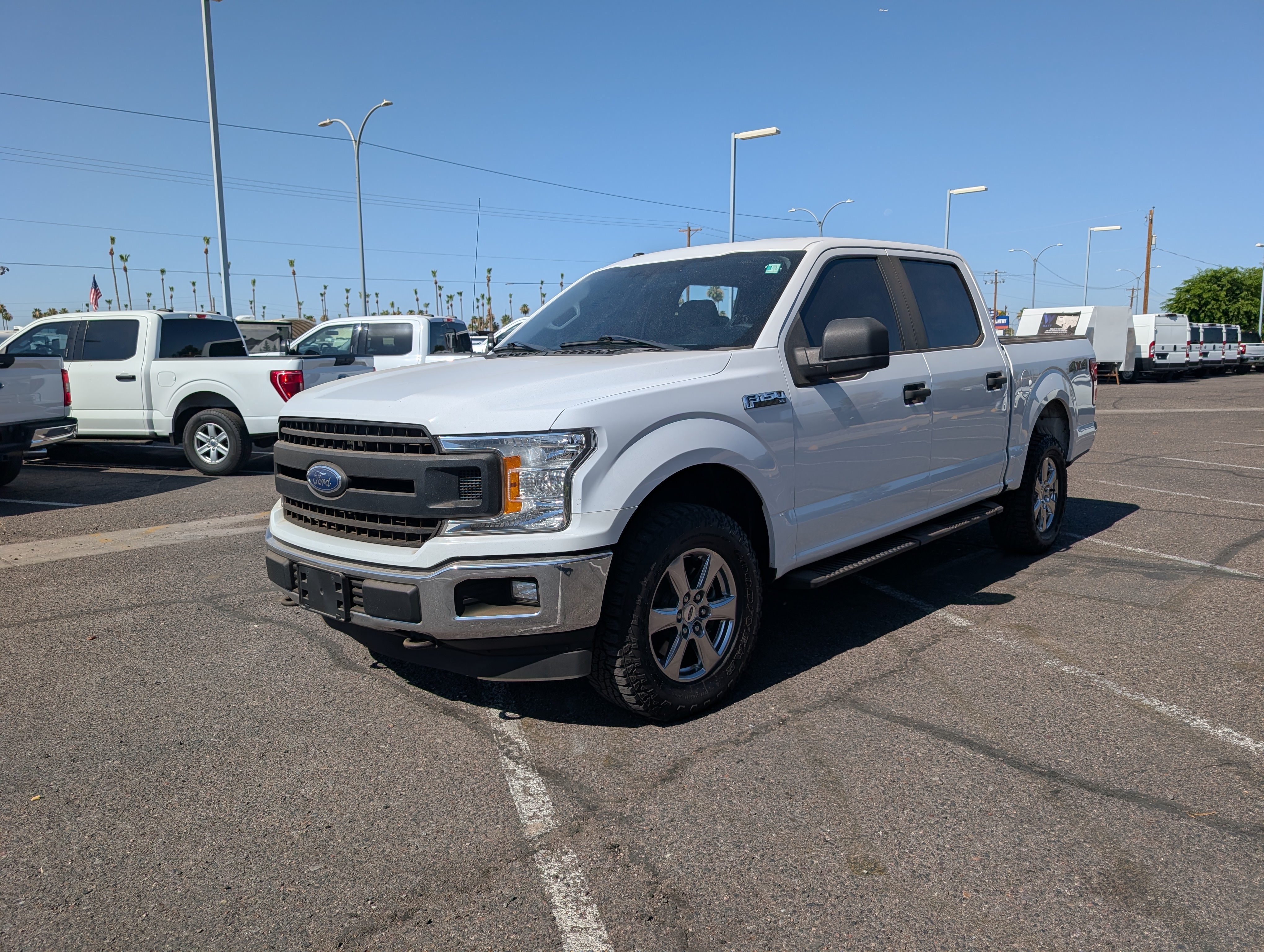 2018 FORD F150 4X4 Crew Cab Pickup Truck