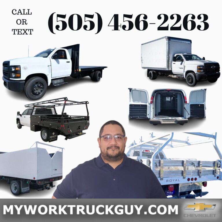 upfitted chevrolet work trucks for sale