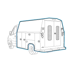 Chevrolet cut-away Service Utility Van