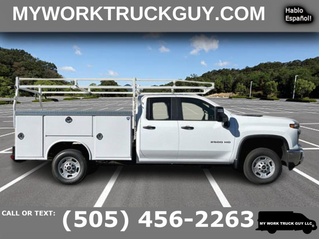 2024-chevrolet-silverado-2500-double-cab-Service-truck-with-ladder-rack