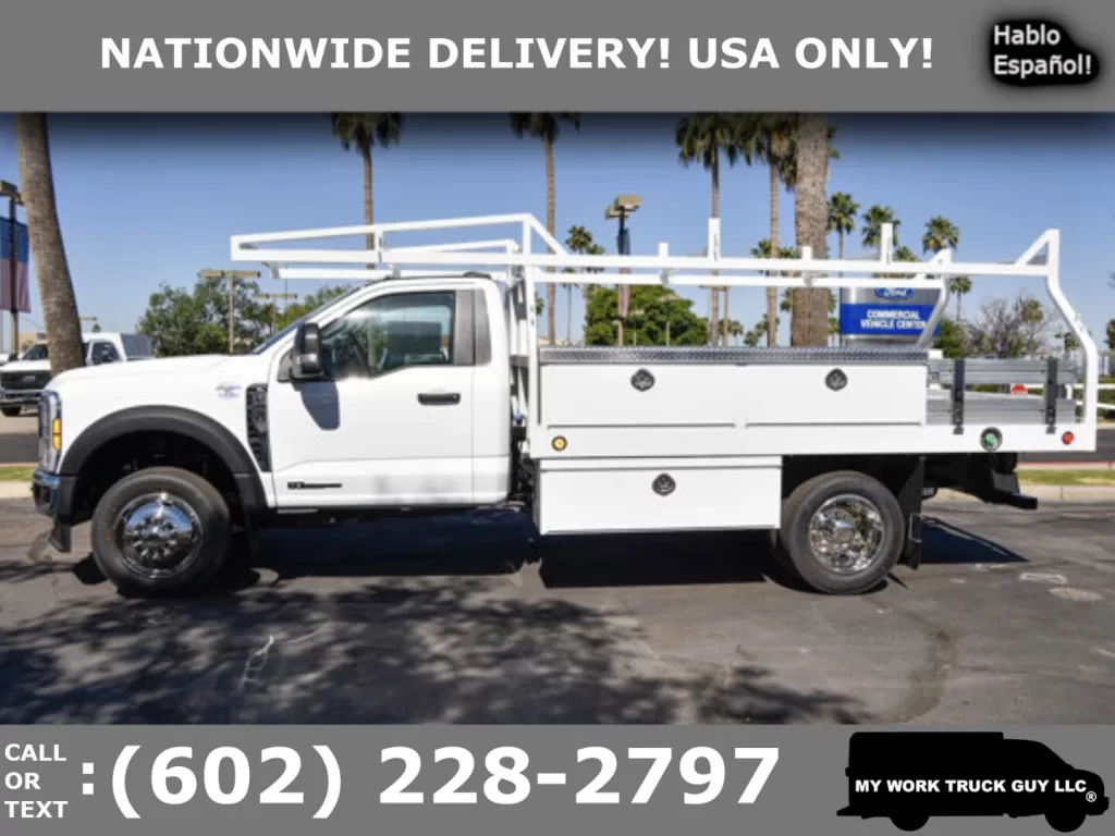 2024 Ford F-450 Regular Cab DRW RWD, 12' Contractor Truck By Royal