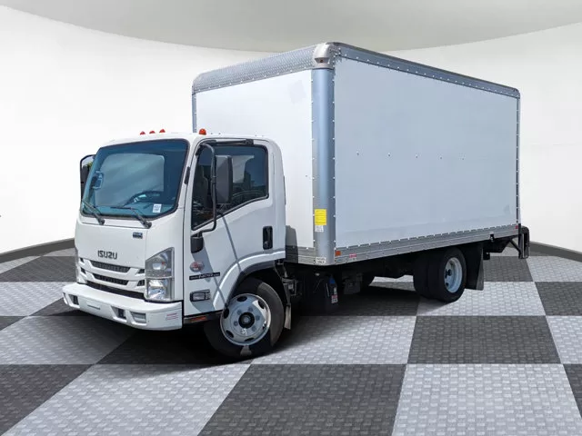 2022 Isuzu NPR-XD 16 Foot Box Truck with Lift Gate. 01