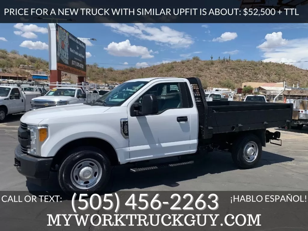 2017 FORD F250 Flatbed Truck