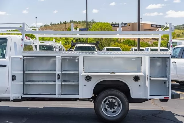 2024 Chevrolet Silverado 3500 Regular Cab 4x4 Service Truck by Knapheide Steel