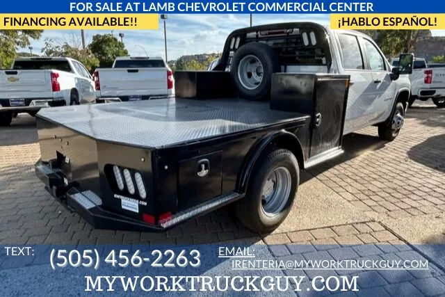 2024 CHEVROLET 3500 FLATBED TRUCK WITH GOOSENECK