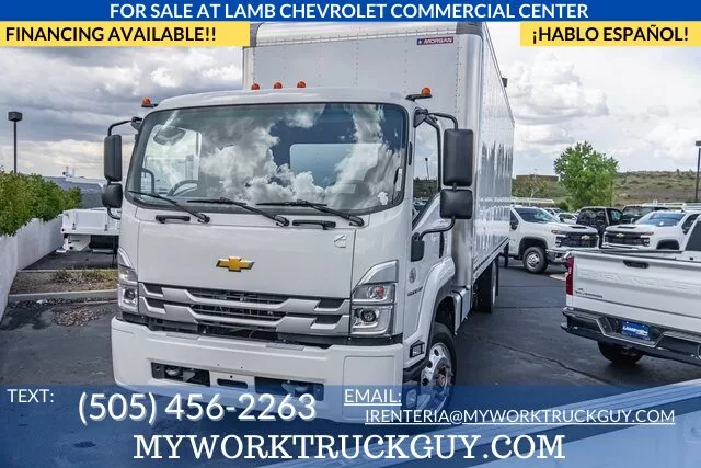 2024 CHEVROLET LCF 6500XD BOX TRUCK WITH LIFTGATE