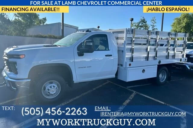 2024 Chevrolet Silverado 3500HD Stake Bed Work Truck