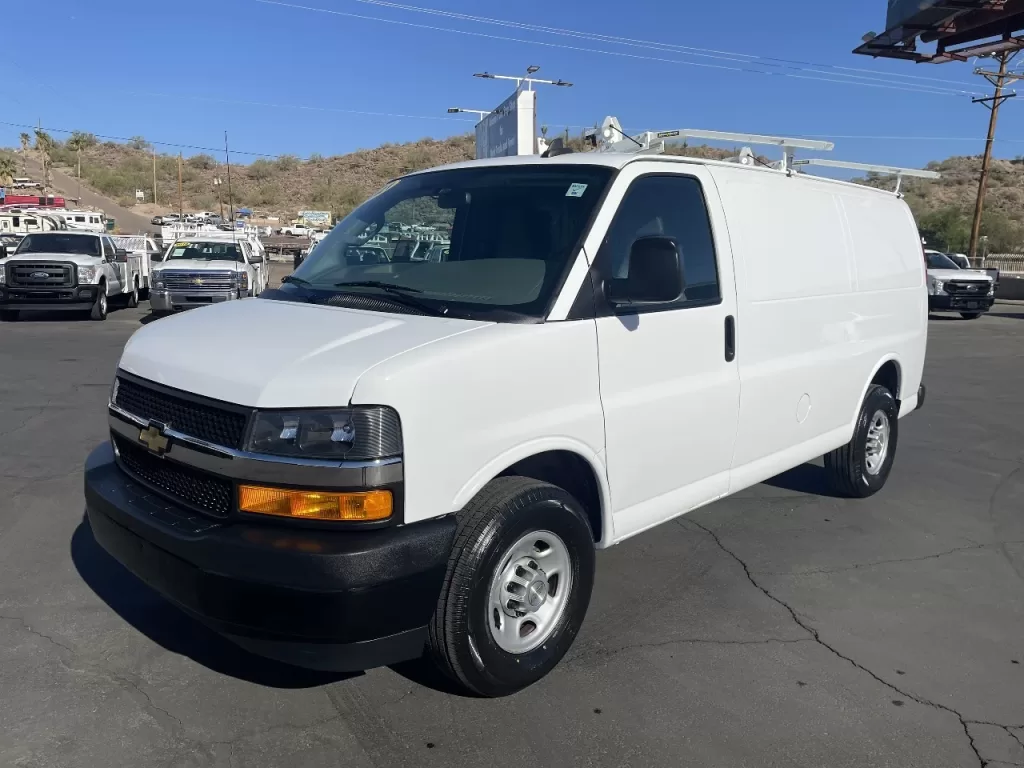 2021 CHEVROLET Express 2500 Cargo Van with bin package and ladder rack