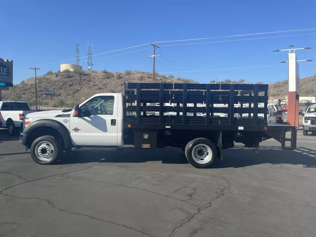 2016 Ford F450 with 12' stakebed and liftgate