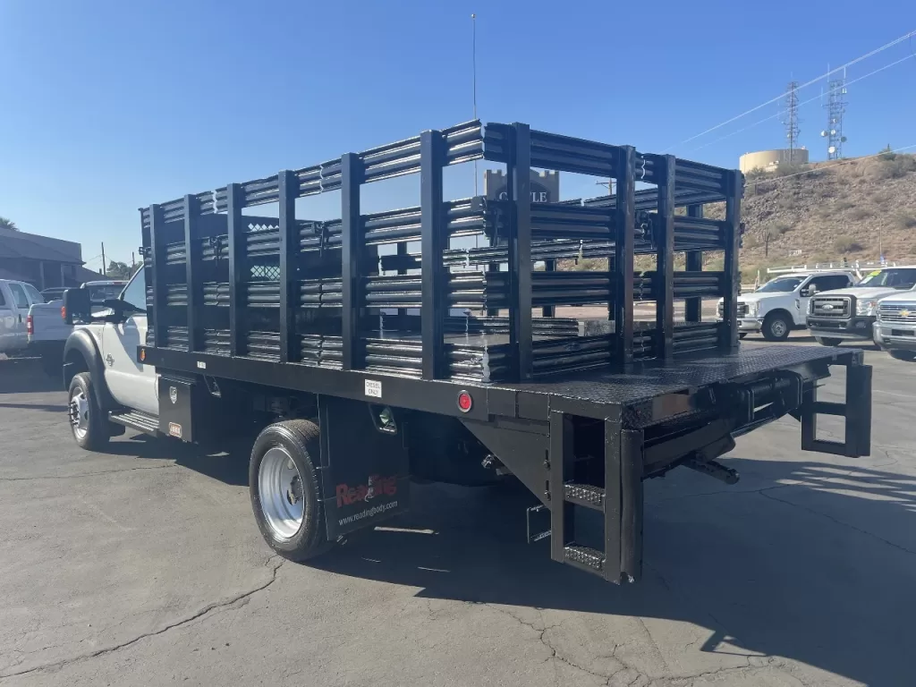 2016 Ford F450 with 12' stakebed and liftgate