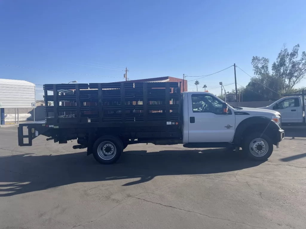 2016 Ford F450 with 12' stakebed and liftgate