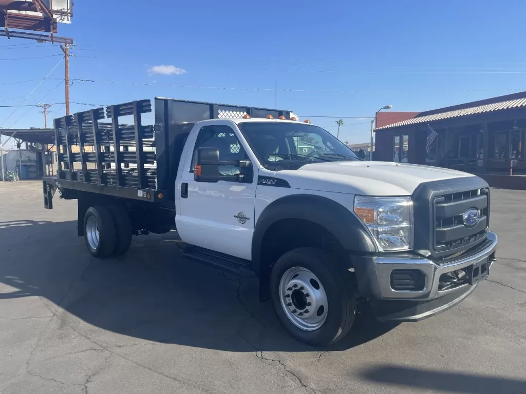 2016 Ford F450 with 12' stakebed and liftgate