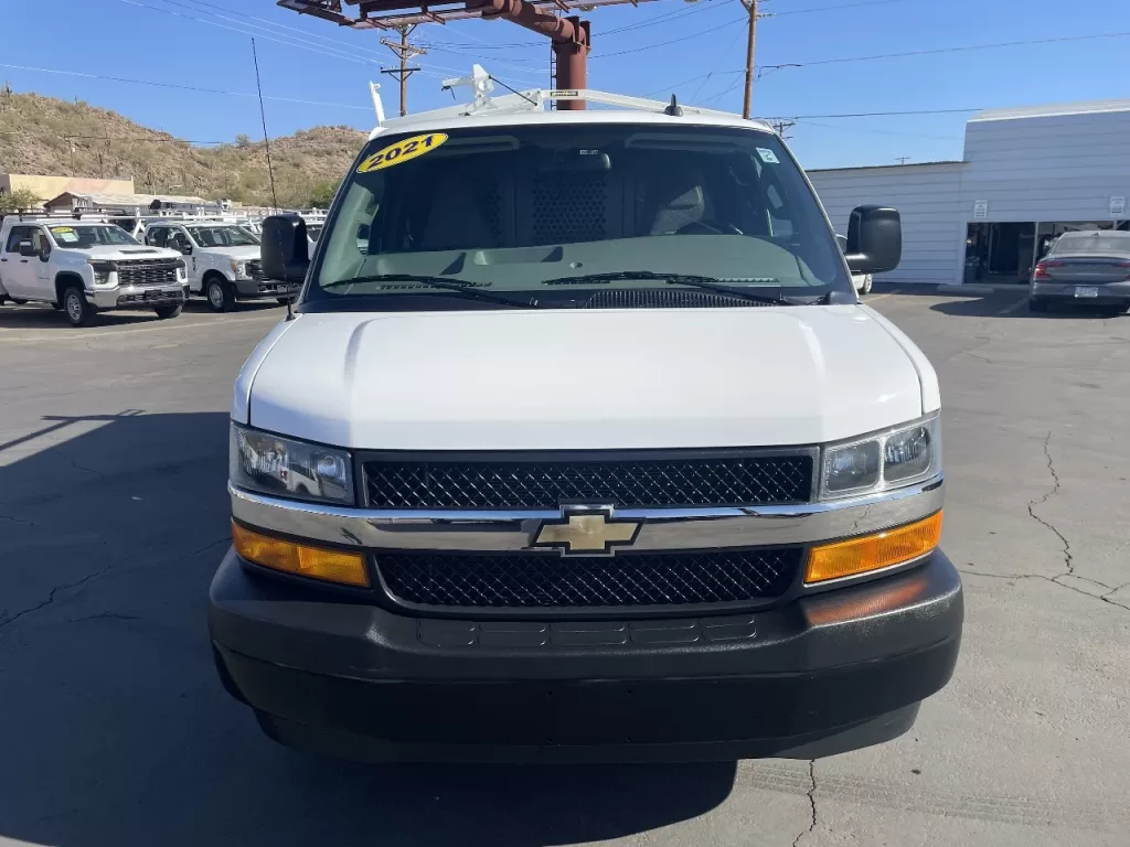 2021 CHEVROLET Express 2500 Cargo Van with bin package and ladder rack