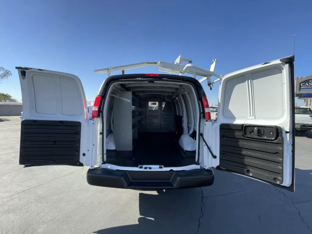 2021 CHEVROLET Express 2500 Cargo Van with bin package and ladder rack