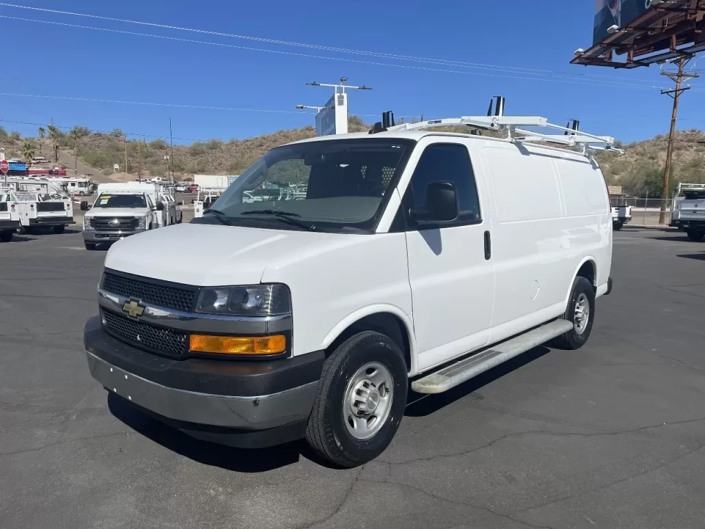 2022 Chevrolet Express 2500 Cargo Van with Bin Package and Ladder Rack