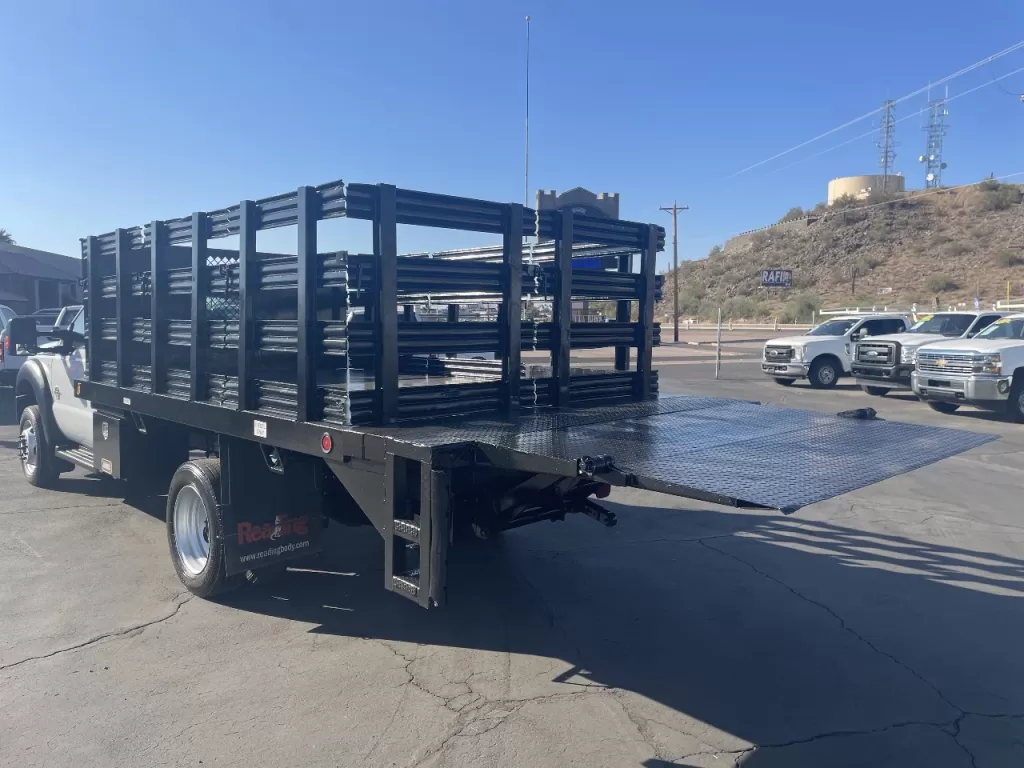 2016 Ford F450 with 12' stakebed and liftgate