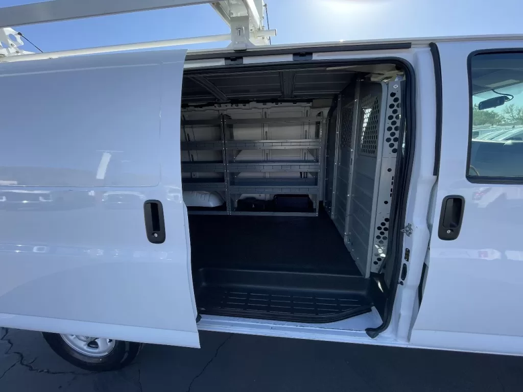 2021 CHEVROLET Express 2500 Cargo Van with bin package and ladder rack