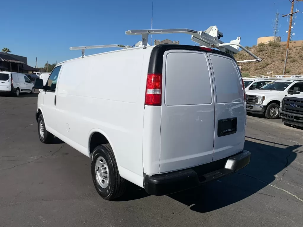 2022 Chevrolet 2500 Express Cargo Van with Bin Package and Ladder Rack