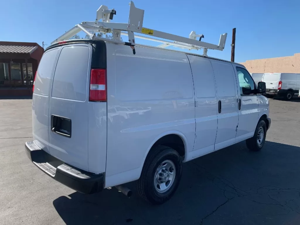 2022 Chevrolet 2500 Express Cargo Van with Bin Package and Ladder Rack