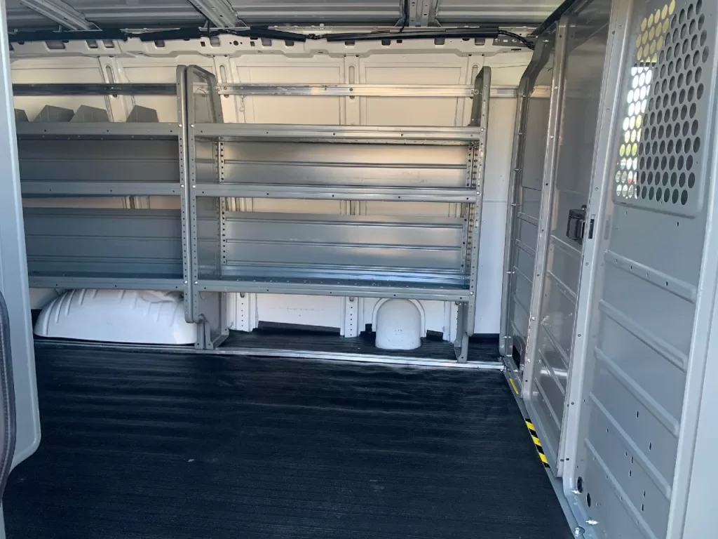 2022 Chevrolet 2500 Express Cargo Van with Bin Package and Ladder Rack