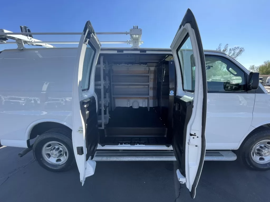 2022 Chevrolet Express 2500 Cargo Van with Bin Package and Ladder Rack