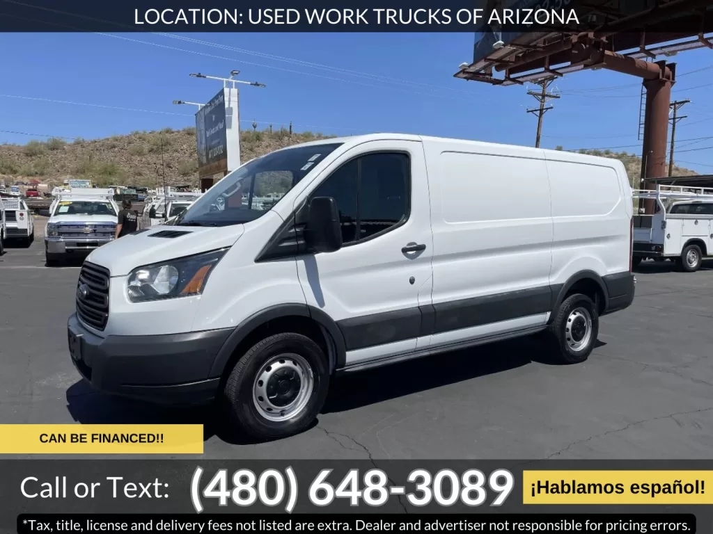 2016 Ford Transit Cargo Van with bin package