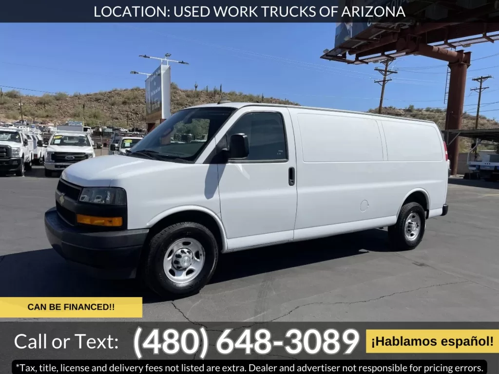 2018 CHEVROLET Express 3500 Cargo Van with bin package