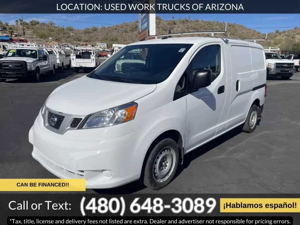 2020 Nissan NV200 Cargo Van w/ Bin Package and Ladder Rack