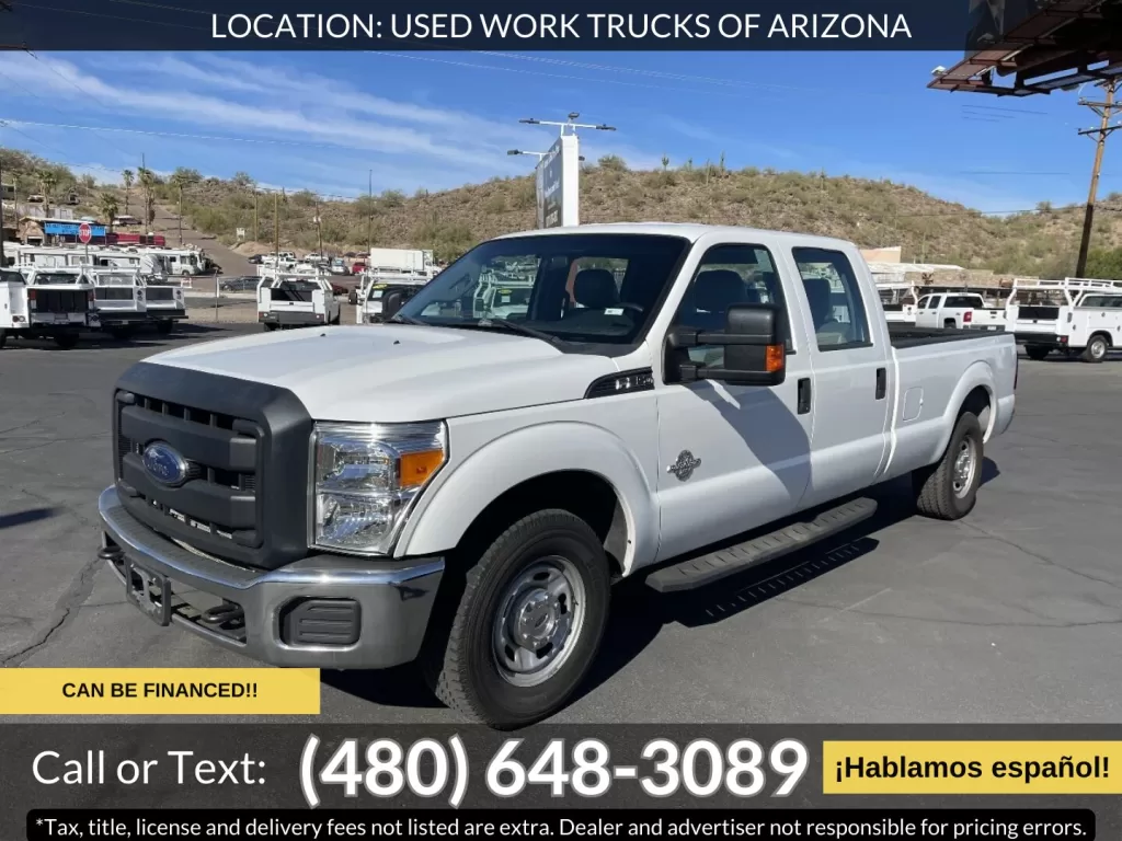 2015 Ford F350 Super Crew Long Pickup Bed