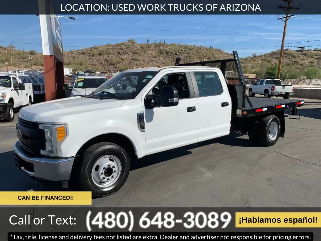 2017 Ford F350 Flatbed Truck